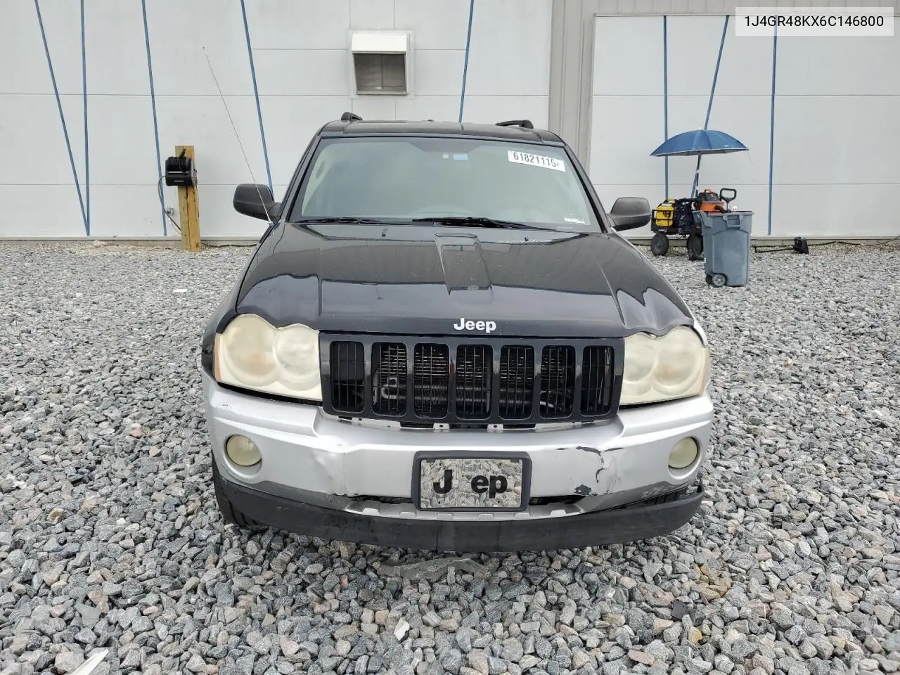 2006 Jeep Grand Cherokee Laredo VIN: 1J4GR48KX6C146800 Lot: 61821115