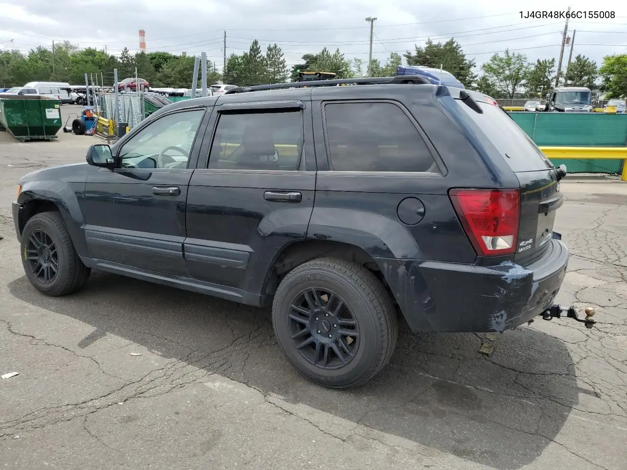 2006 Jeep Grand Cherokee Laredo VIN: 1J4GR48K66C155008 Lot: 62158825