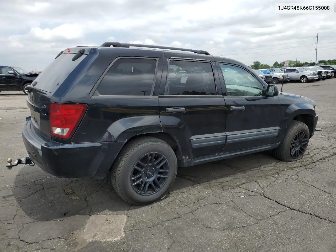 2006 Jeep Grand Cherokee Laredo VIN: 1J4GR48K66C155008 Lot: 62158825
