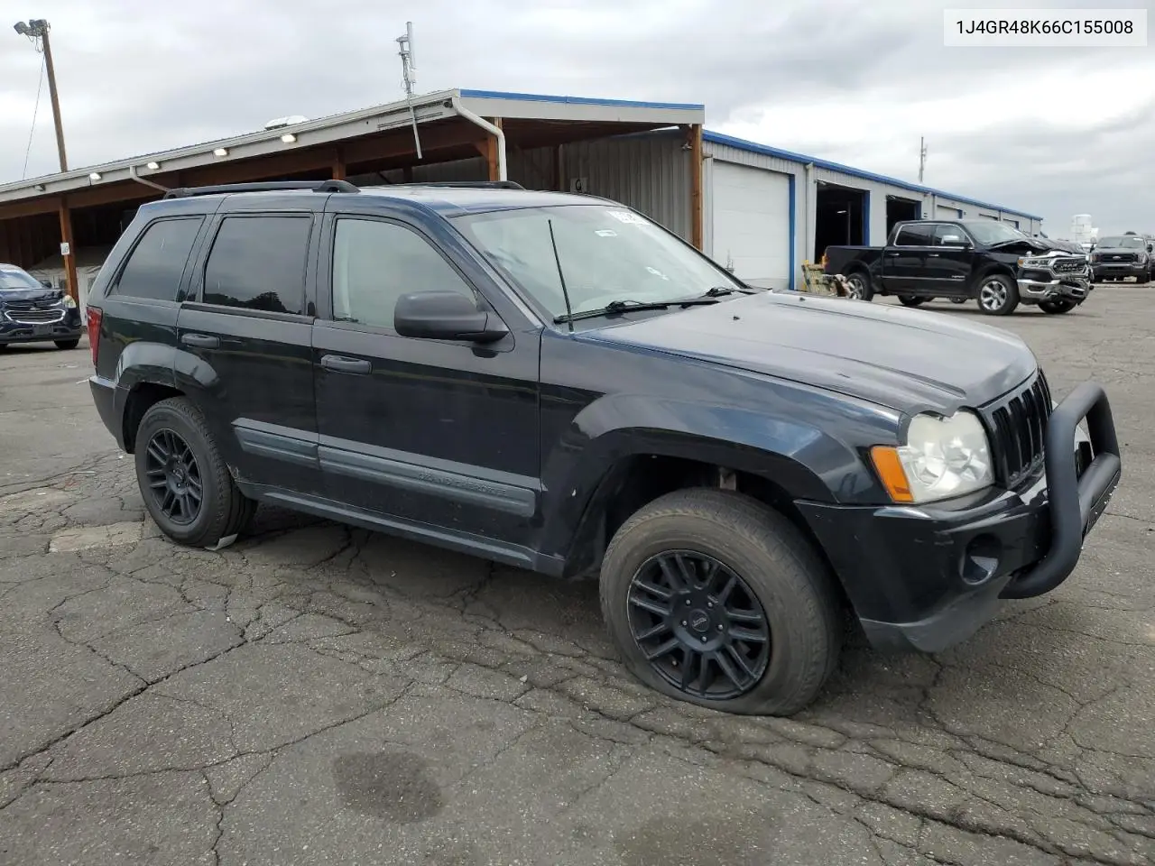 2006 Jeep Grand Cherokee Laredo VIN: 1J4GR48K66C155008 Lot: 62158825