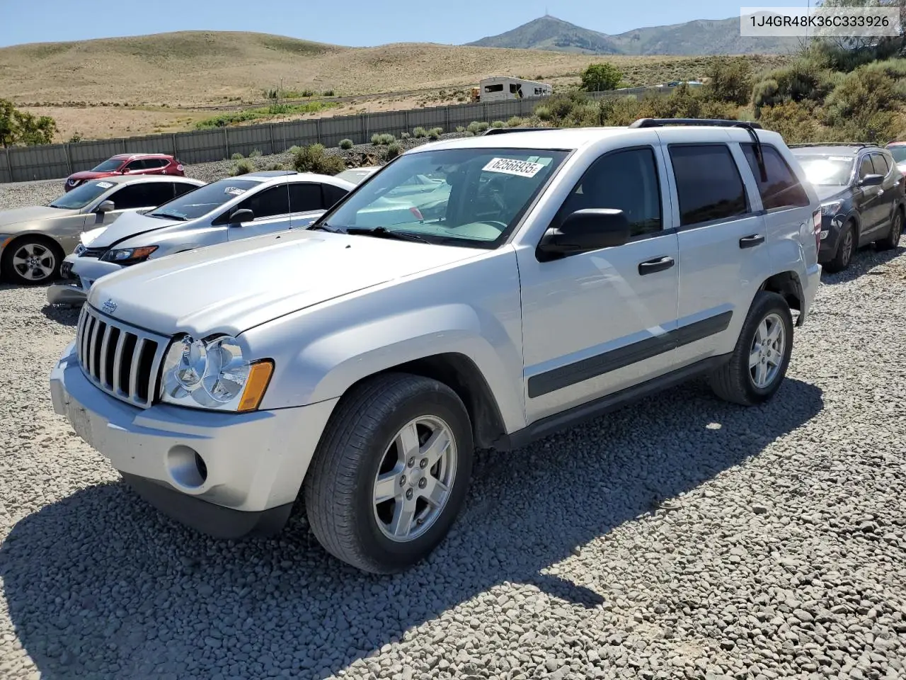 2006 Jeep Grand Cherokee Laredo VIN: 1J4GR48K36C333926 Lot: 62566935