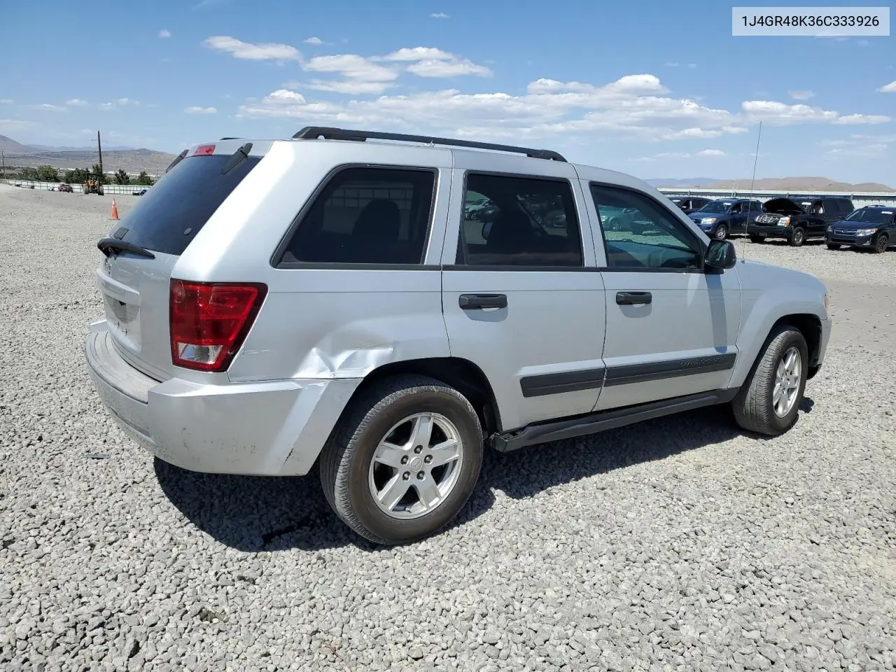2006 Jeep Grand Cherokee Laredo VIN: 1J4GR48K36C333926 Lot: 62566935