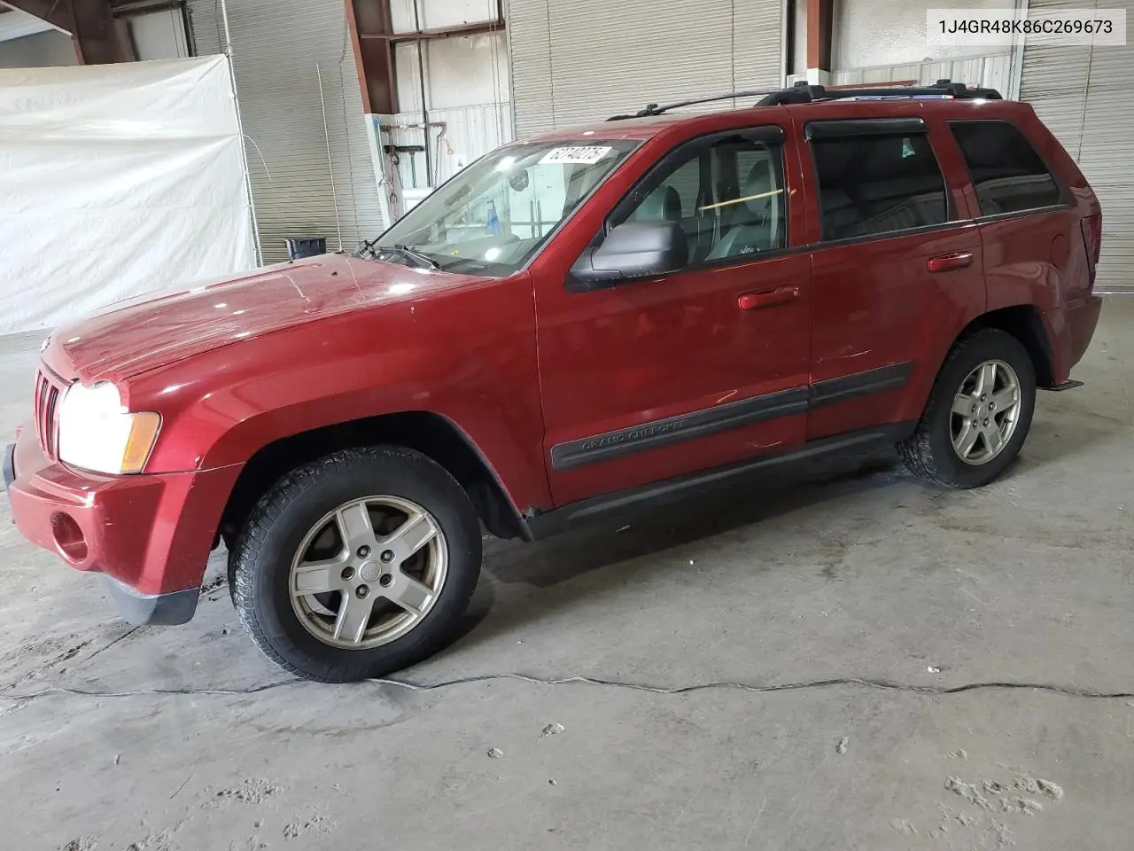 2006 Jeep Grand Cherokee Laredo VIN: 1J4GR48K86C269673 Lot: 62740275
