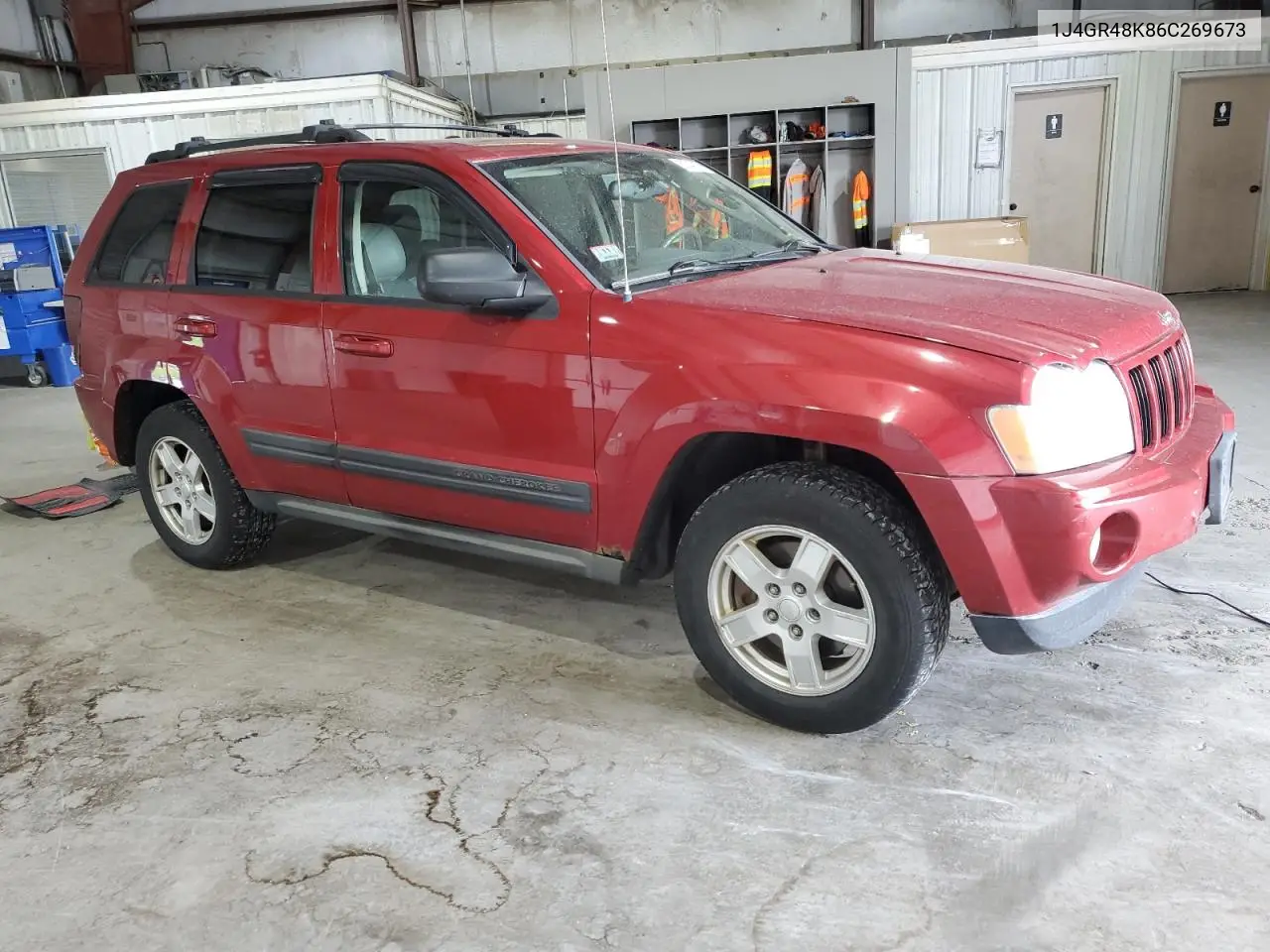2006 Jeep Grand Cherokee Laredo VIN: 1J4GR48K86C269673 Lot: 62740275