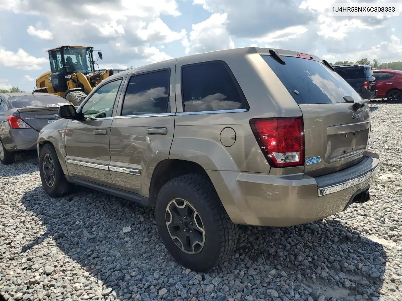 2006 Jeep Grand Cherokee Limited VIN: 1J4HR58NX6C308333 Lot: 62908565