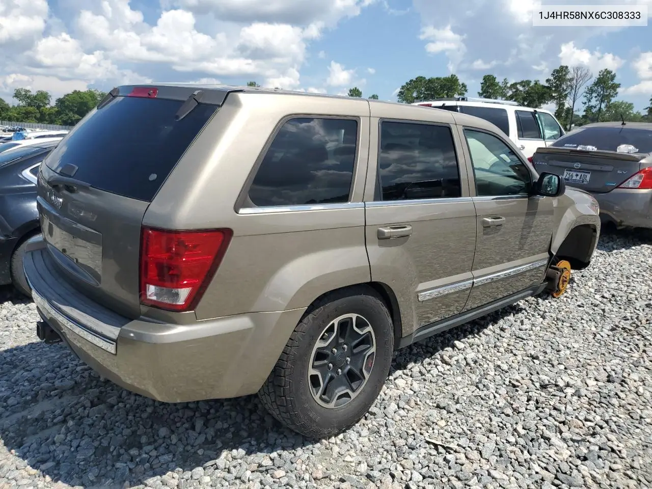 2006 Jeep Grand Cherokee Limited VIN: 1J4HR58NX6C308333 Lot: 62908565