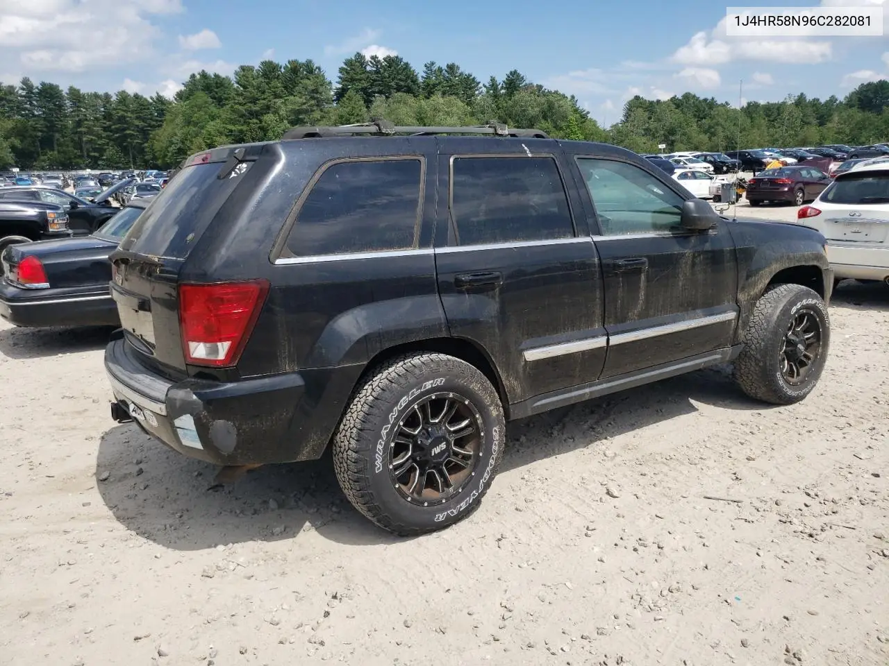 2006 Jeep Grand Cherokee Limited VIN: 1J4HR58N96C282081 Lot: 63409695