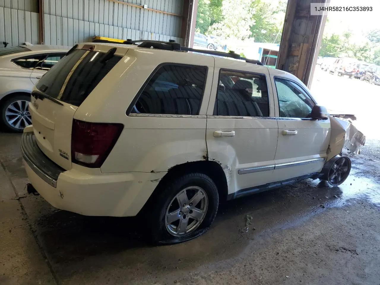 2006 Jeep Grand Cherokee Limited VIN: 1J4HR58216C353893 Lot: 63502105