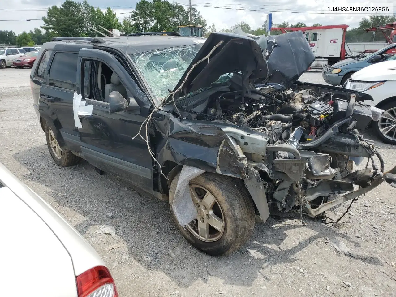 2006 Jeep Grand Cherokee Laredo VIN: 1J4HS48N36C126956 Lot: 65173154