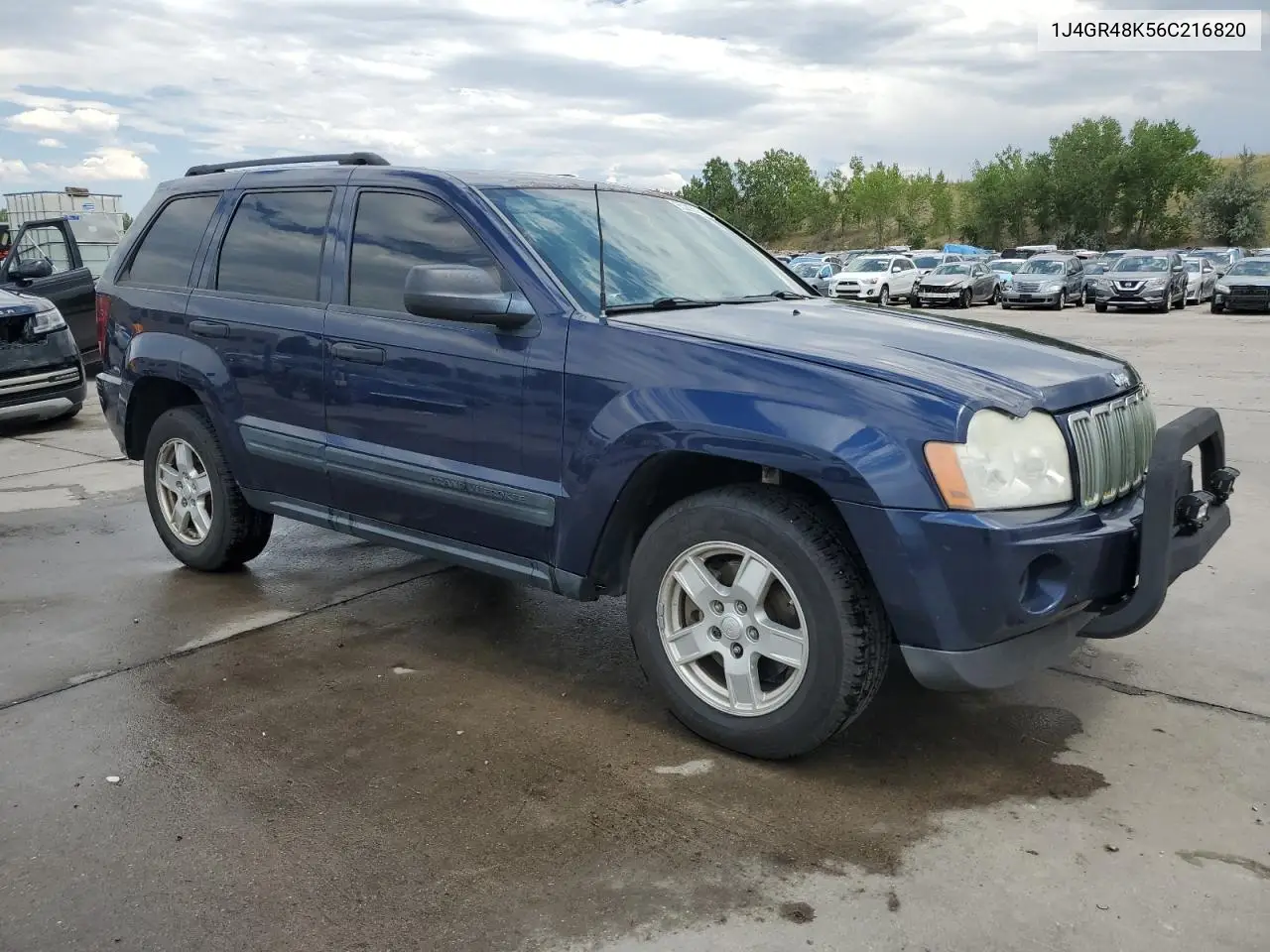 2006 Jeep Grand Cherokee Laredo VIN: 1J4GR48K56C216820 Lot: 65289625