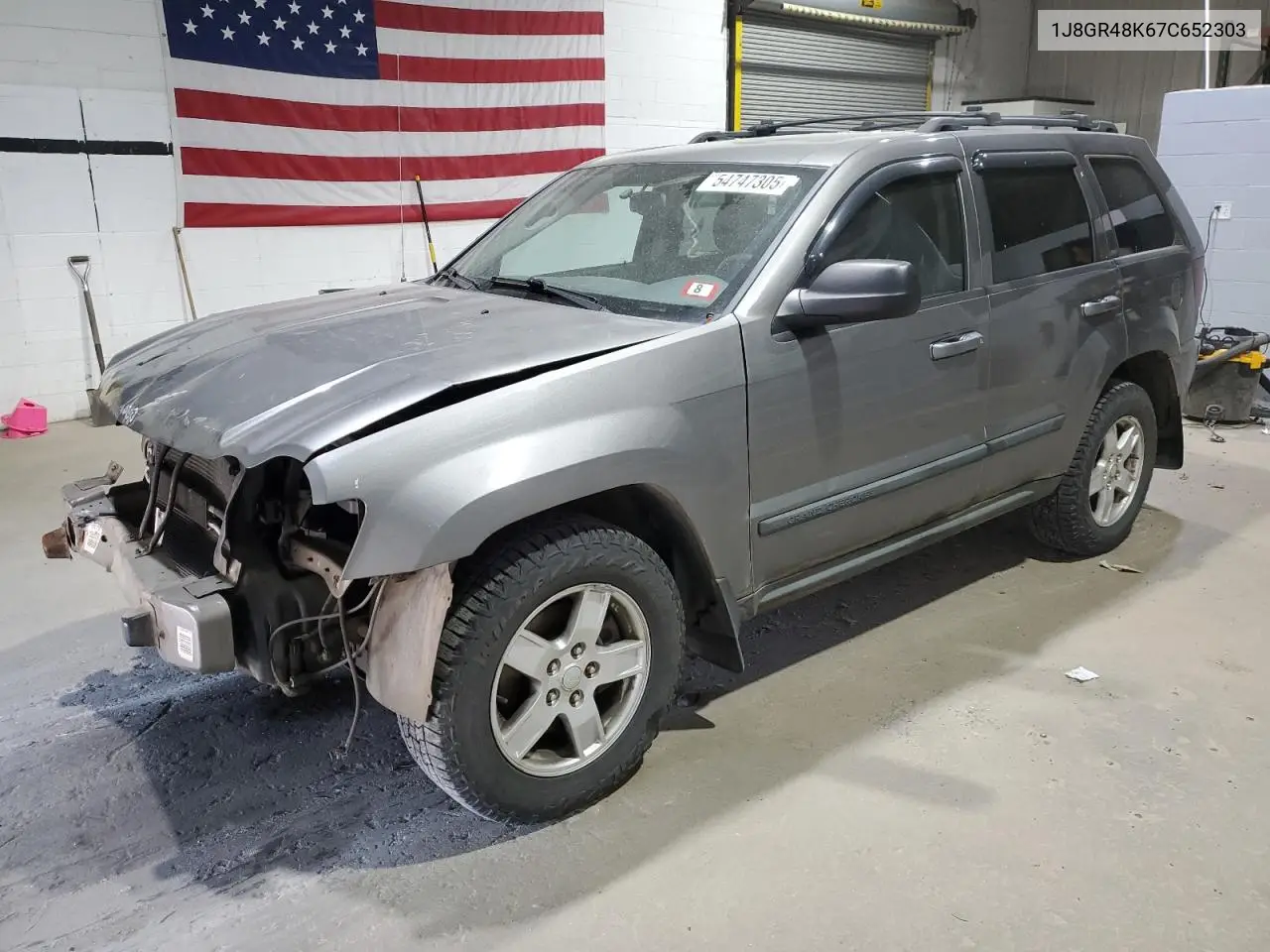 2007 Jeep Grand Cherokee Laredo VIN: 1J8GR48K67C652303 Lot: 54747305