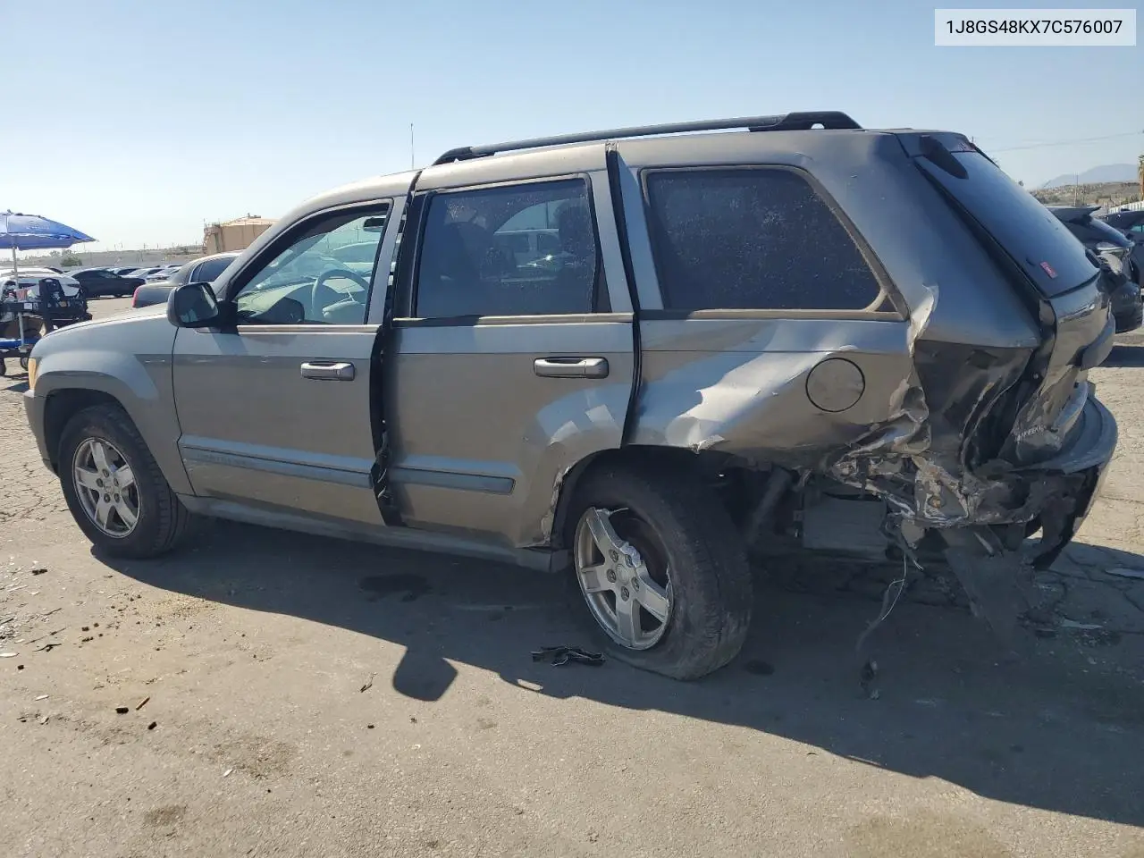 2007 Jeep Grand Cherokee Laredo VIN: 1J8GS48KX7C576007 Lot: 56031075