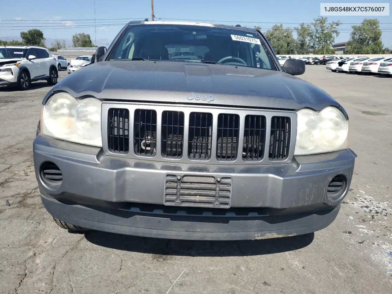 2007 Jeep Grand Cherokee Laredo VIN: 1J8GS48KX7C576007 Lot: 56031075