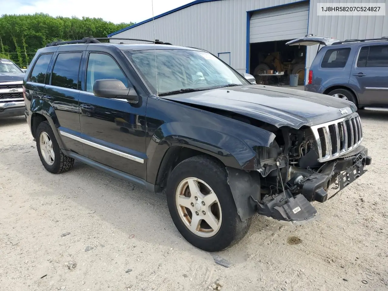 2007 Jeep Grand Cherokee Limited VIN: 1J8HR58207C524827 Lot: 56104685