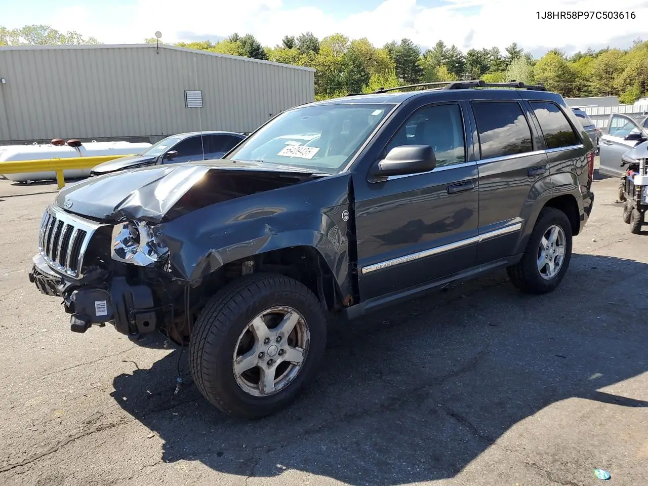 2007 Jeep Grand Cherokee Limited VIN: 1J8HR58P97C503616 Lot: 56409435
