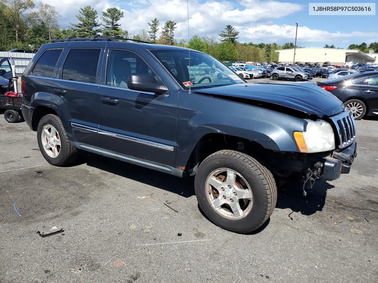 2007 Jeep Grand Cherokee Limited VIN: 1J8HR58P97C503616 Lot: 56409435