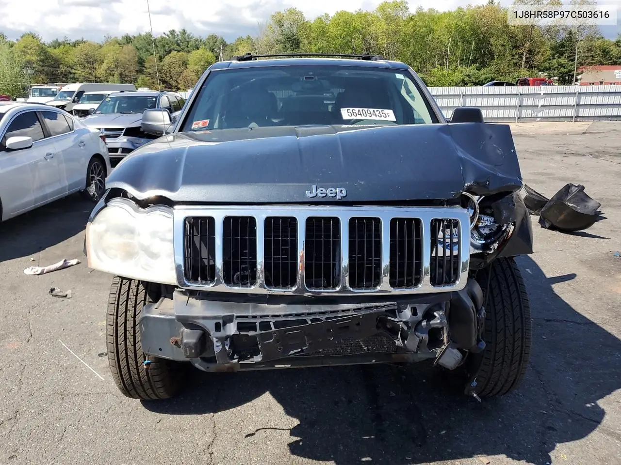 2007 Jeep Grand Cherokee Limited VIN: 1J8HR58P97C503616 Lot: 56409435