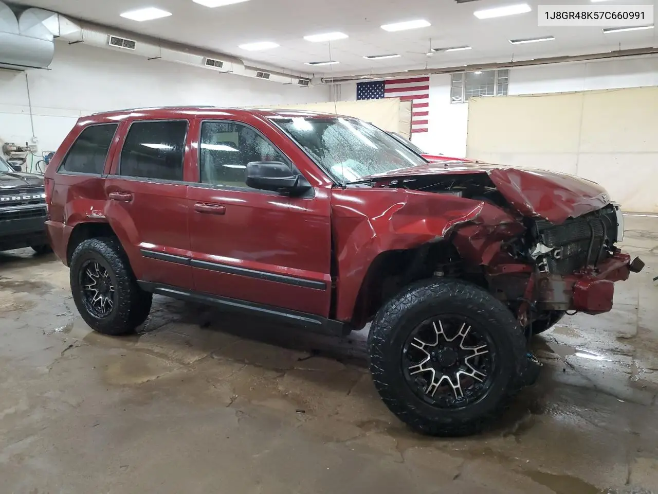 2007 Jeep Grand Cherokee Laredo VIN: 1J8GR48K57C660991 Lot: 56588715