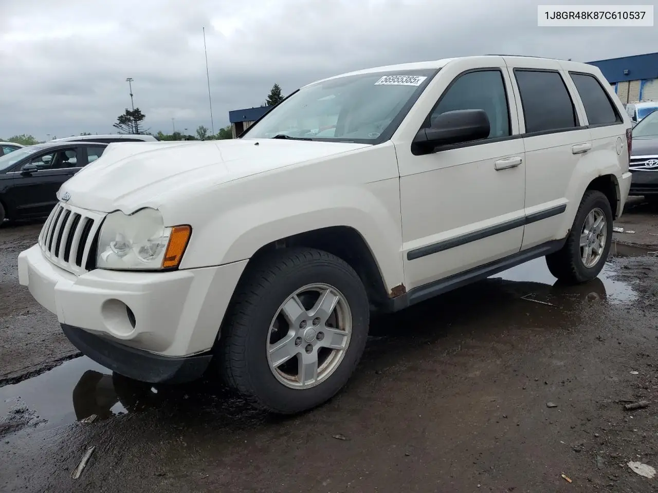 2007 Jeep Grand Cherokee Laredo VIN: 1J8GR48K87C610537 Lot: 56955385