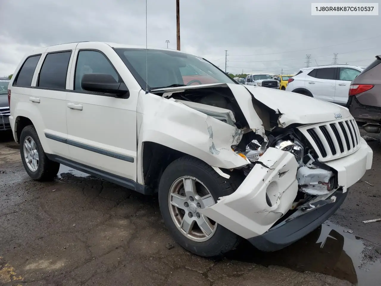 2007 Jeep Grand Cherokee Laredo VIN: 1J8GR48K87C610537 Lot: 56955385