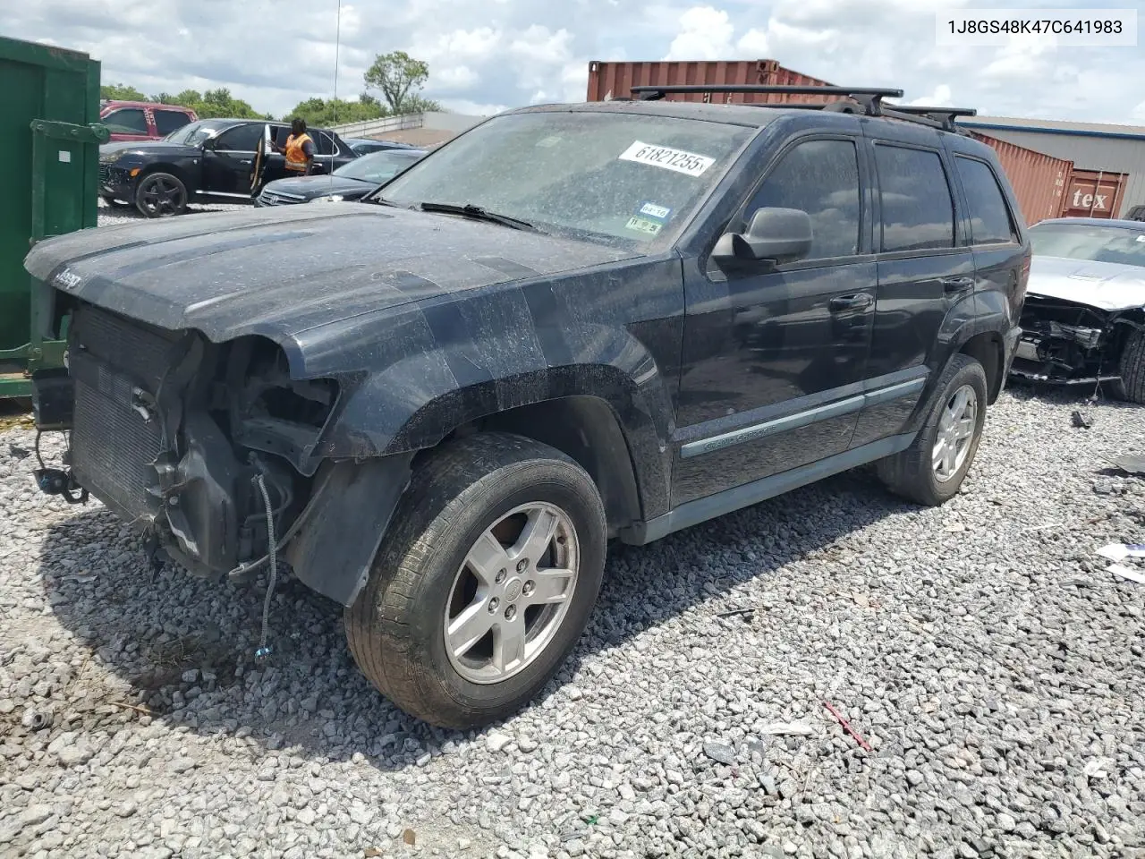 2007 Jeep Grand Cherokee Laredo VIN: 1J8GS48K47C641983 Lot: 61821255
