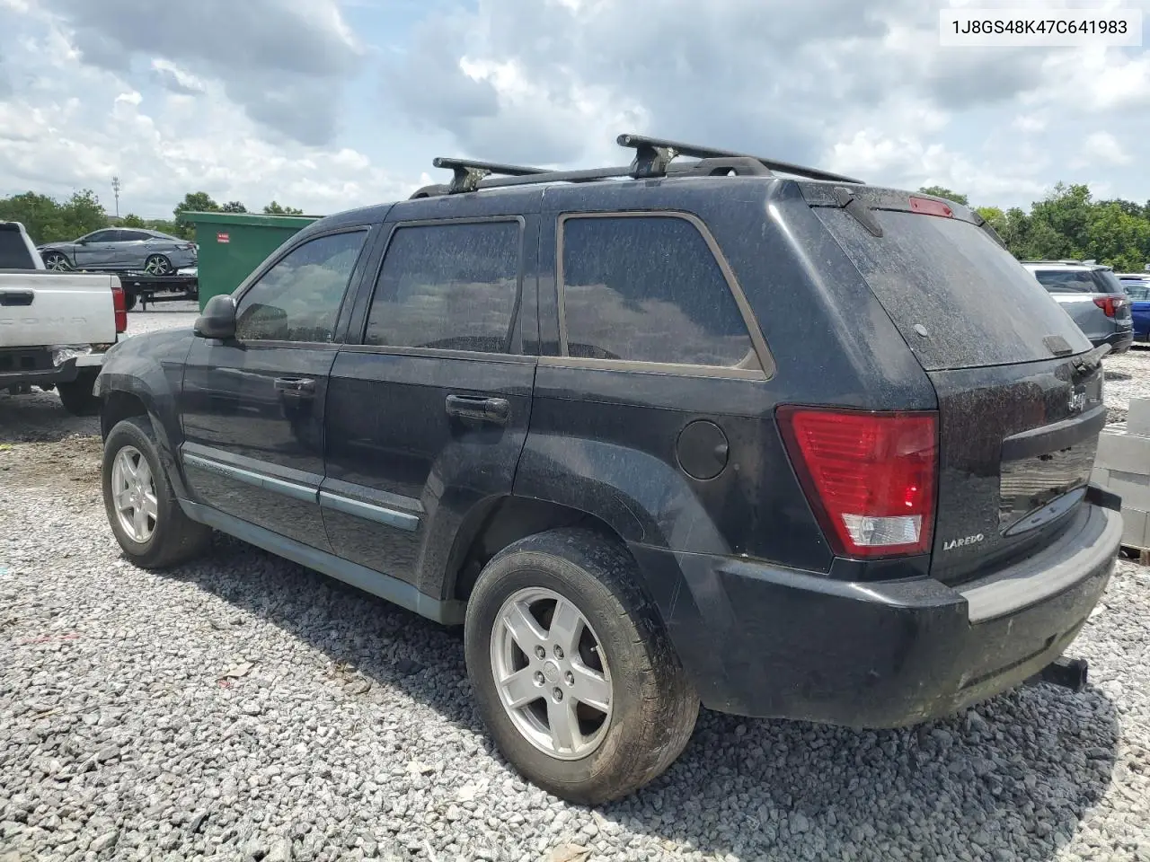2007 Jeep Grand Cherokee Laredo VIN: 1J8GS48K47C641983 Lot: 61821255