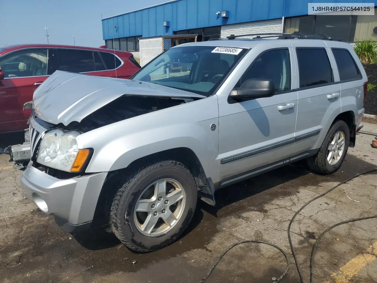 2007 Jeep Grand Cherokee Laredo VIN: 1J8HR48P57C544125 Lot: 62236685