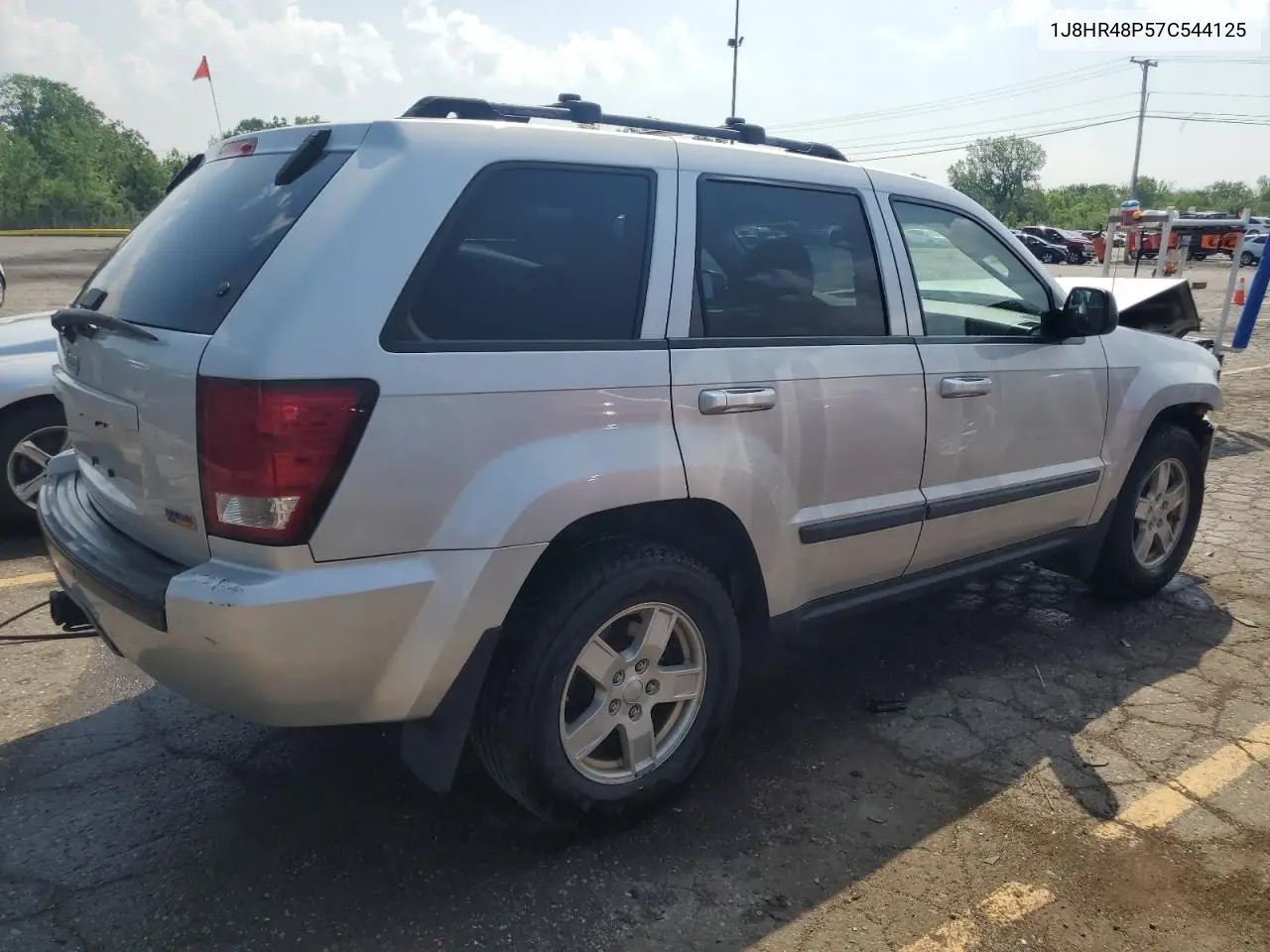 2007 Jeep Grand Cherokee Laredo VIN: 1J8HR48P57C544125 Lot: 62236685