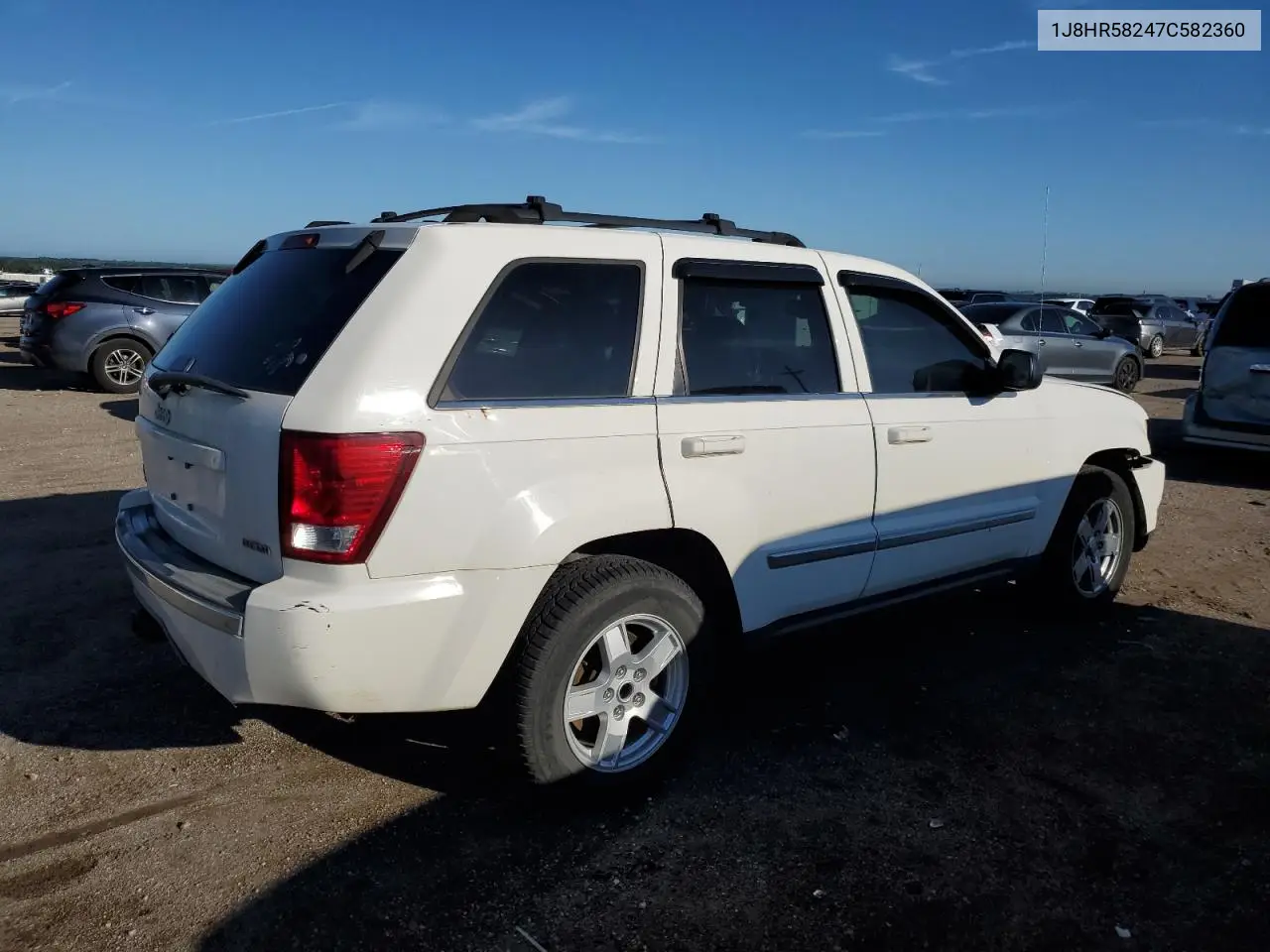 2007 Jeep Grand Cherokee Limited VIN: 1J8HR58247C582360 Lot: 62545775
