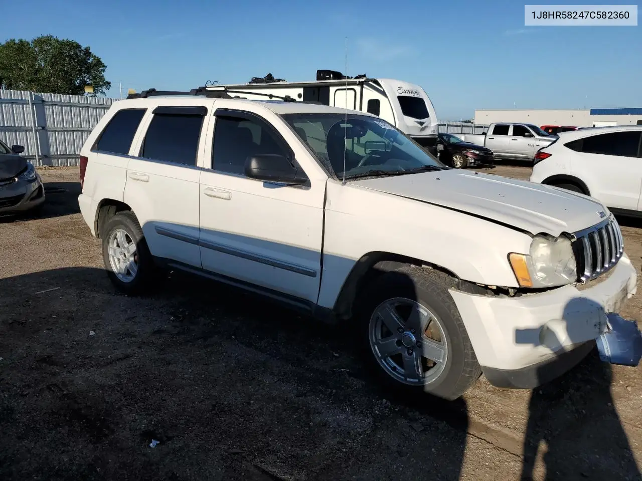 2007 Jeep Grand Cherokee Limited VIN: 1J8HR58247C582360 Lot: 62545775
