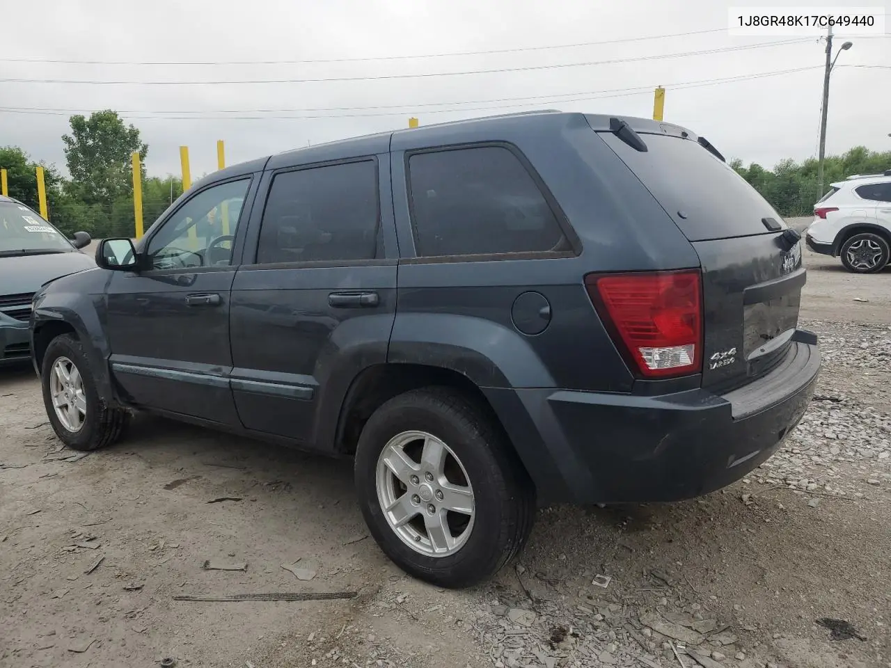 2007 Jeep Grand Cherokee Laredo VIN: 1J8GR48K17C649440 Lot: 62864625