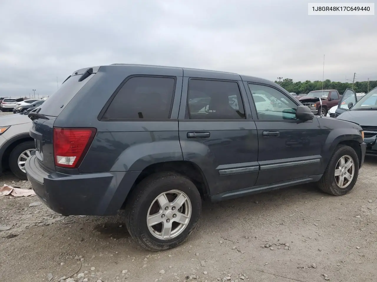 2007 Jeep Grand Cherokee Laredo VIN: 1J8GR48K17C649440 Lot: 62864625