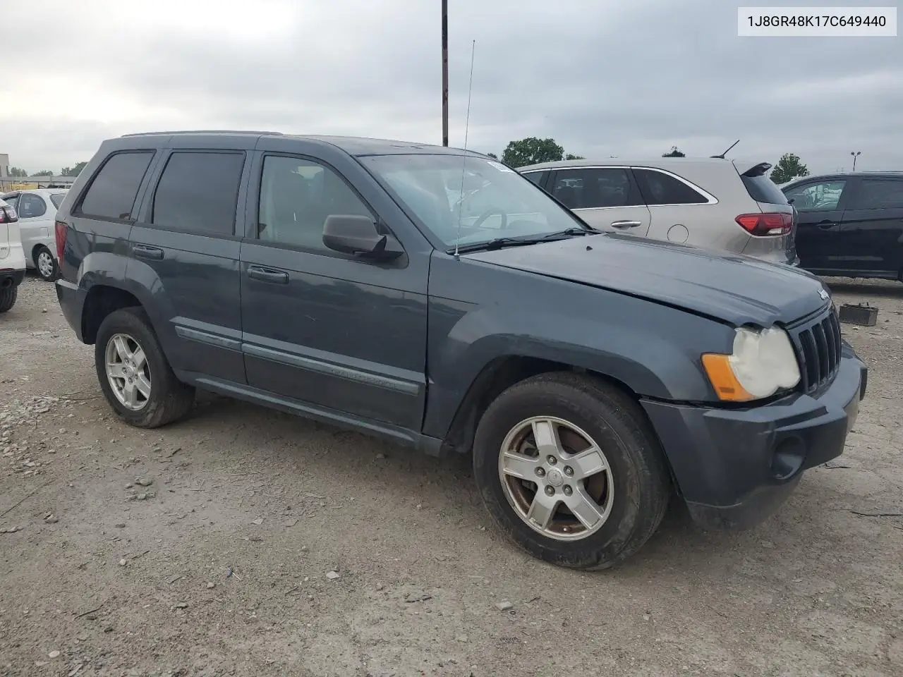 2007 Jeep Grand Cherokee Laredo VIN: 1J8GR48K17C649440 Lot: 62864625