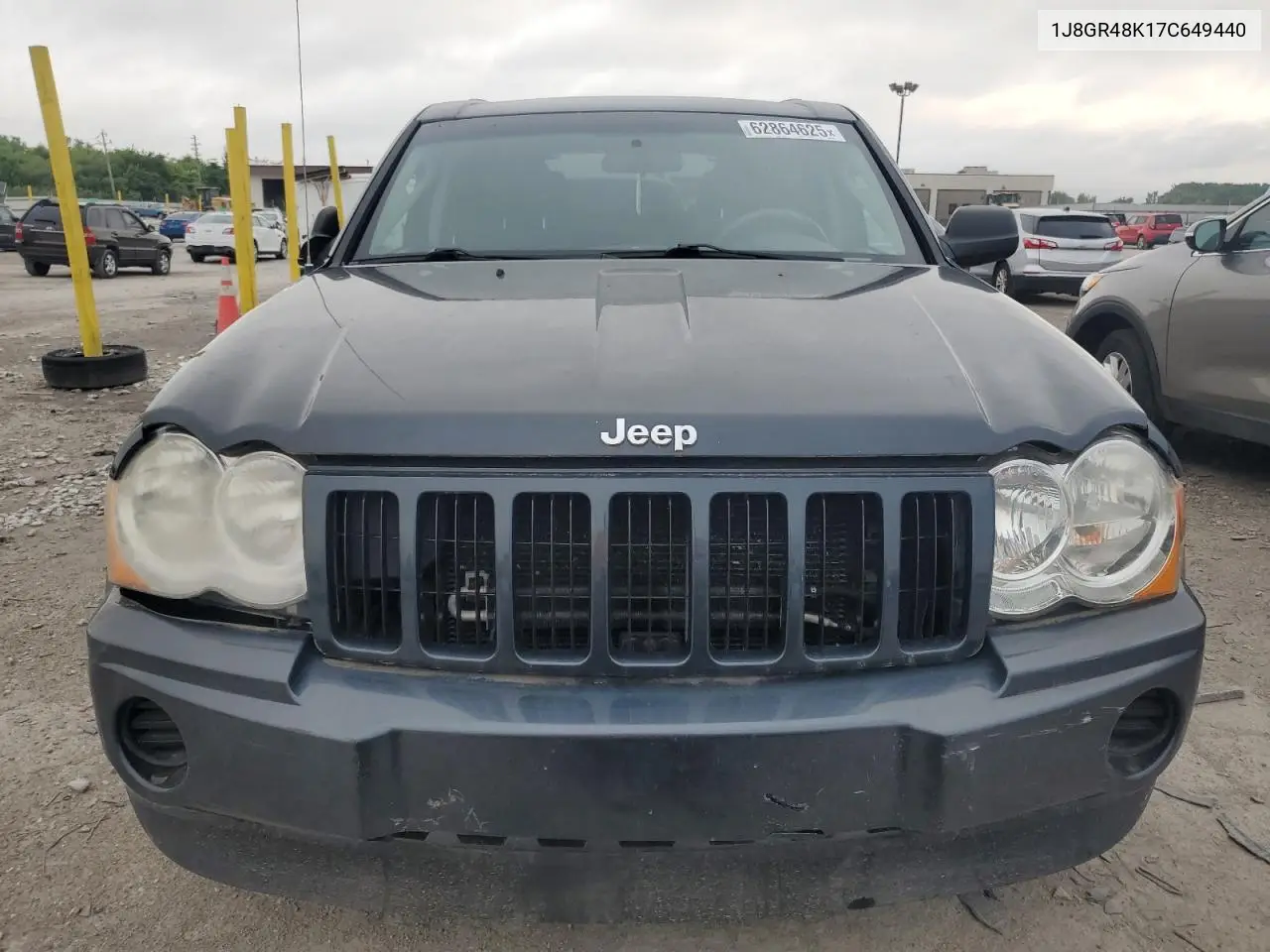 2007 Jeep Grand Cherokee Laredo VIN: 1J8GR48K17C649440 Lot: 62864625