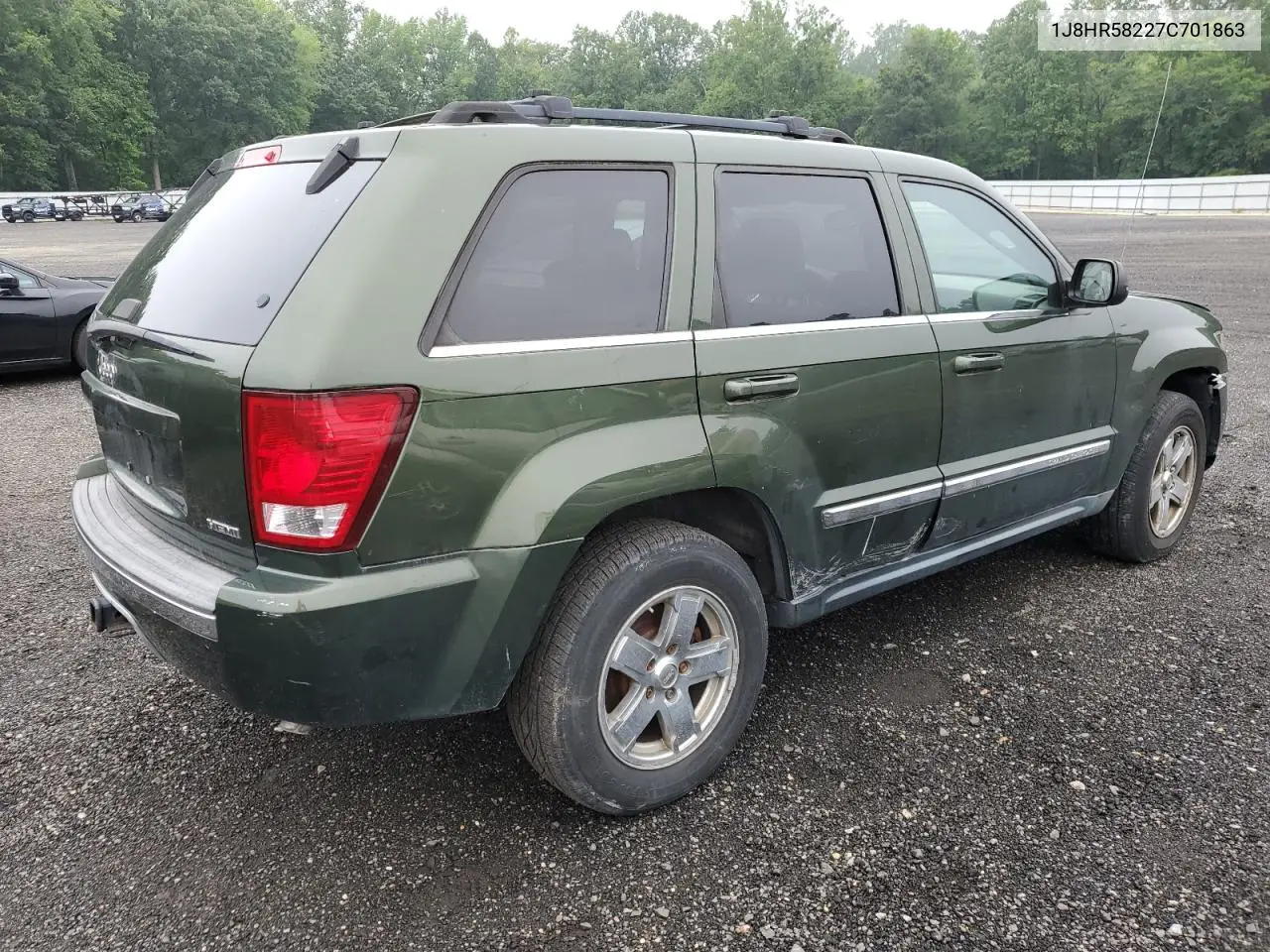 2007 Jeep Grand Cherokee Limited VIN: 1J8HR58227C701863 Lot: 62915915