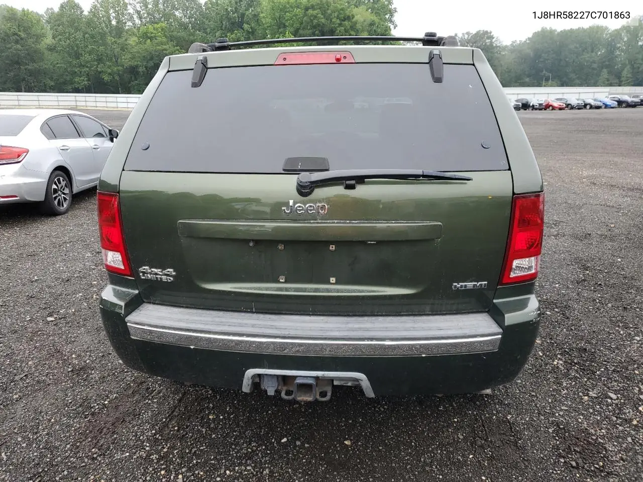 2007 Jeep Grand Cherokee Limited VIN: 1J8HR58227C701863 Lot: 62915915