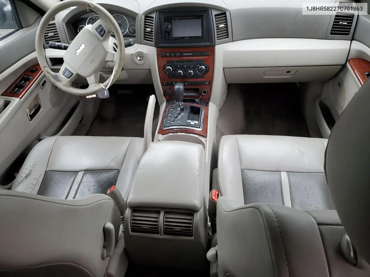 2007 Jeep Grand Cherokee Limited VIN: 1J8HR58227C701863 Lot: 62915915