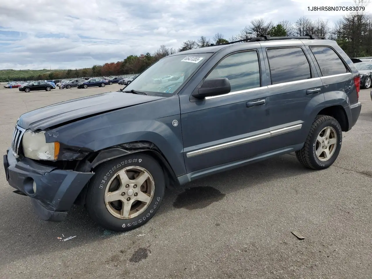 2007 Jeep Grand Cherokee Limited VIN: 1J8HR58N07C683079 Lot: 65431355
