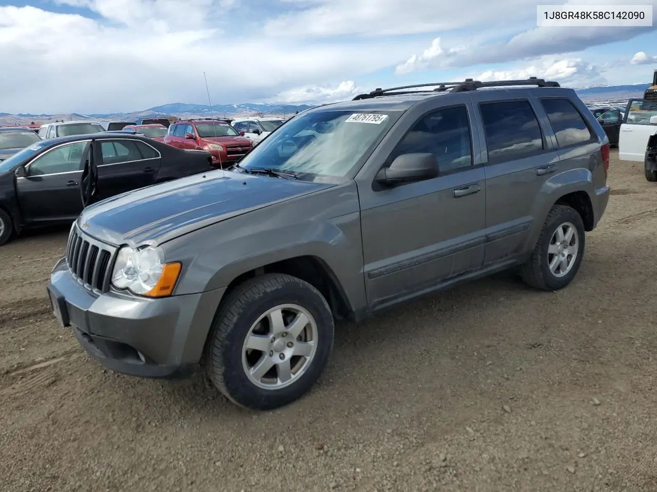 2008 Jeep Grand Cherokee Laredo VIN: 1J8GR48K58C142090 Lot: 48761795