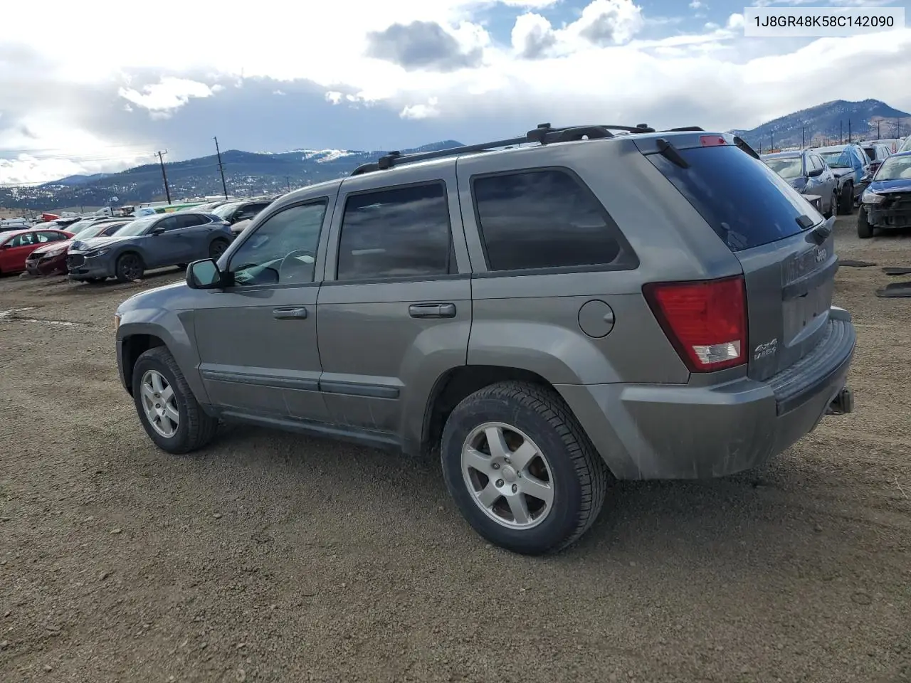 2008 Jeep Grand Cherokee Laredo VIN: 1J8GR48K58C142090 Lot: 48761795