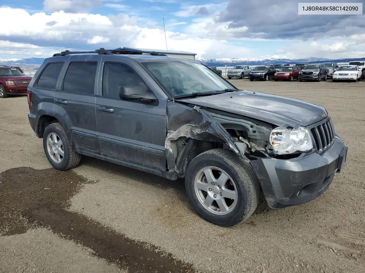 2008 Jeep Grand Cherokee Laredo VIN: 1J8GR48K58C142090 Lot: 48761795