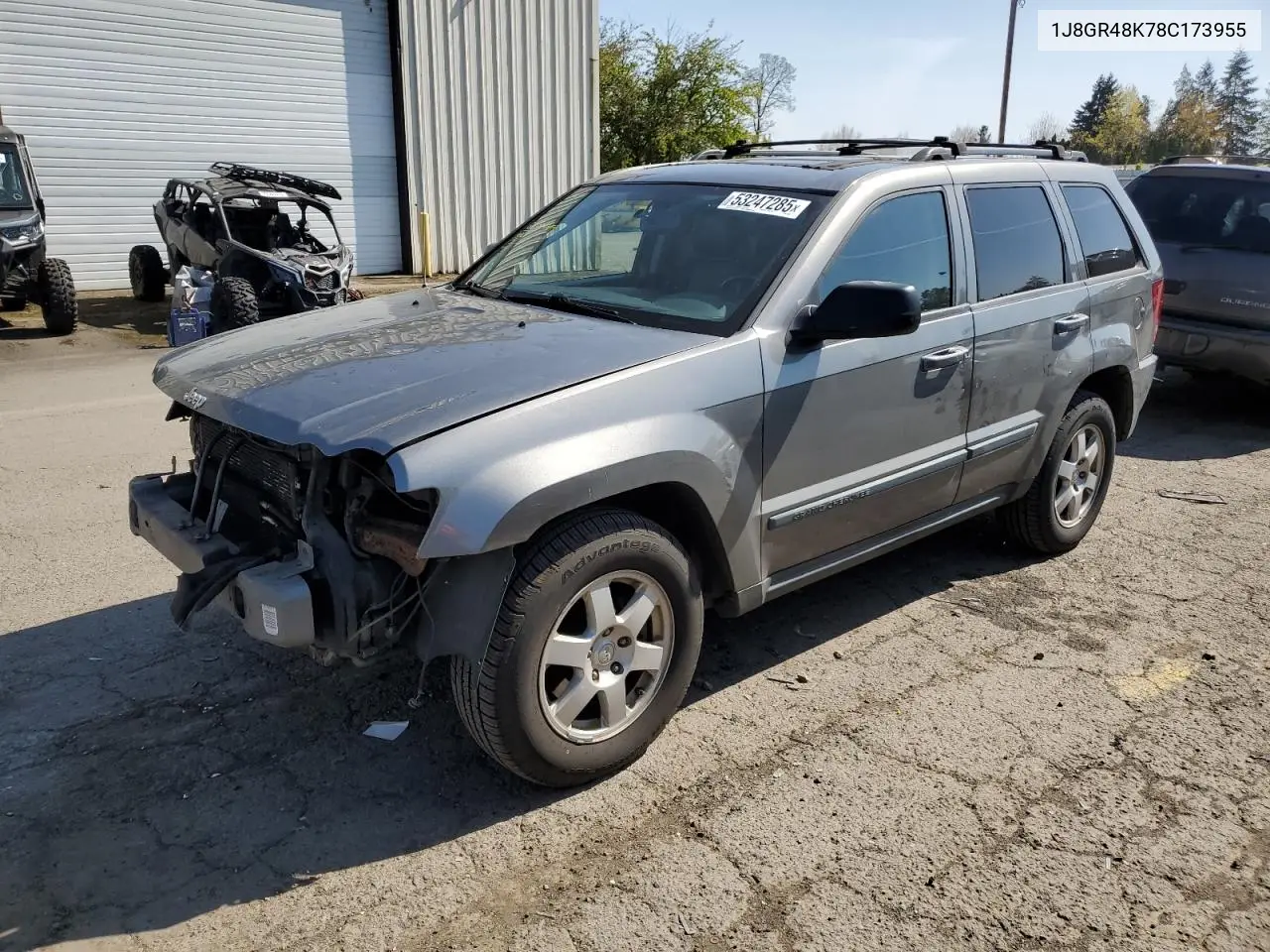 2008 Jeep Grand Cherokee Laredo VIN: 1J8GR48K78C173955 Lot: 53247285