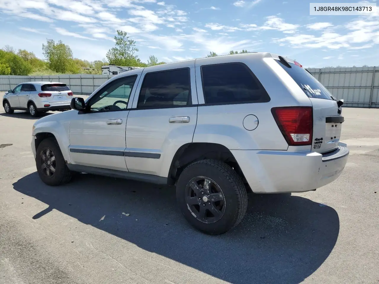 2008 Jeep Grand Cherokee Laredo VIN: 1J8GR48K98C143713 Lot: 55901695