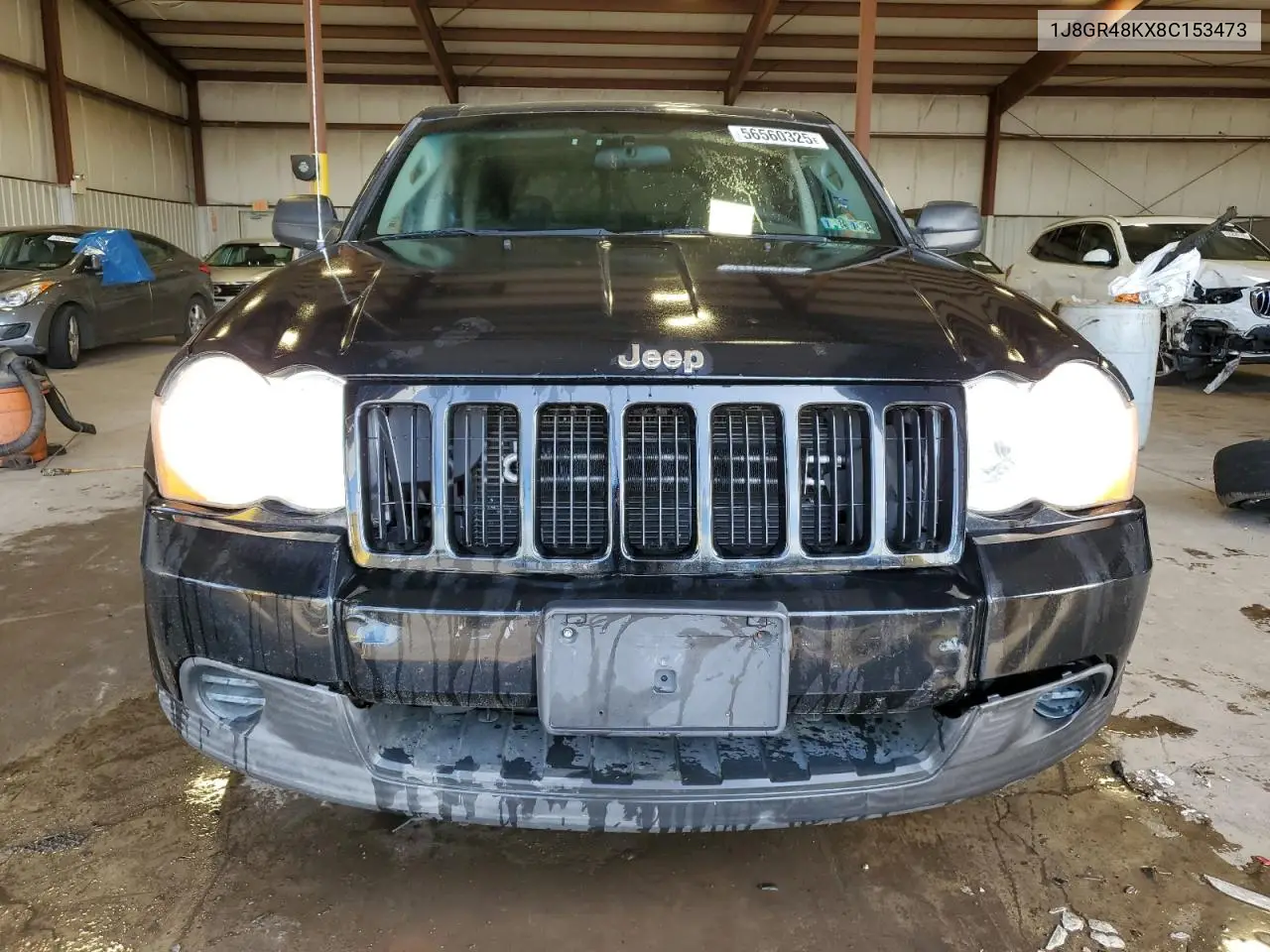 2008 Jeep Grand Cherokee Laredo VIN: 1J8GR48KX8C153473 Lot: 56560325