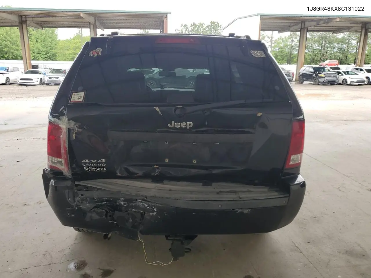 2008 Jeep Grand Cherokee Laredo VIN: 1J8GR48KX8C131022 Lot: 56583165