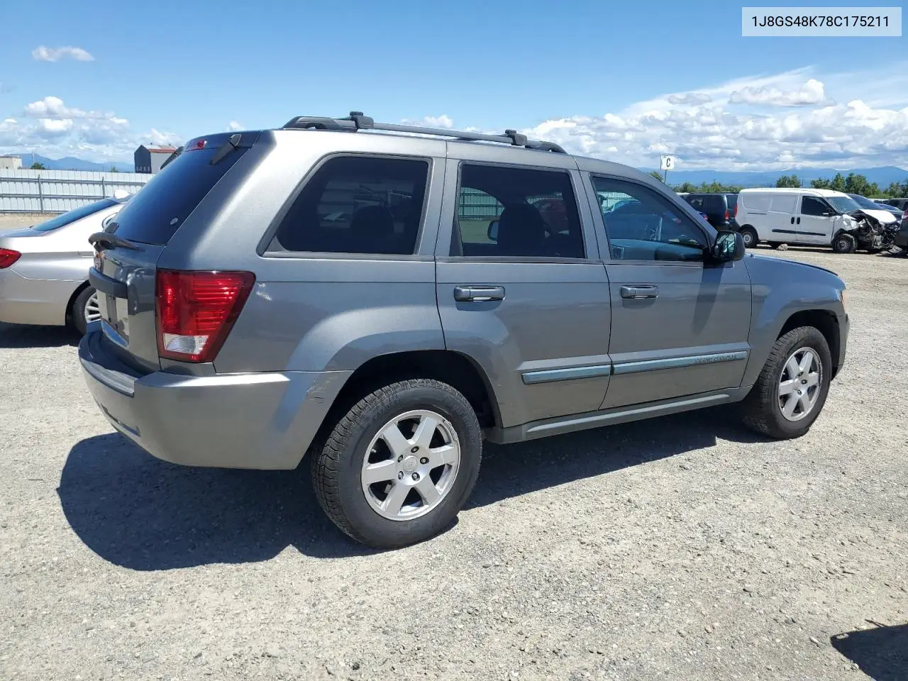 2008 Jeep Grand Cherokee Laredo VIN: 1J8GS48K78C175211 Lot: 56700985