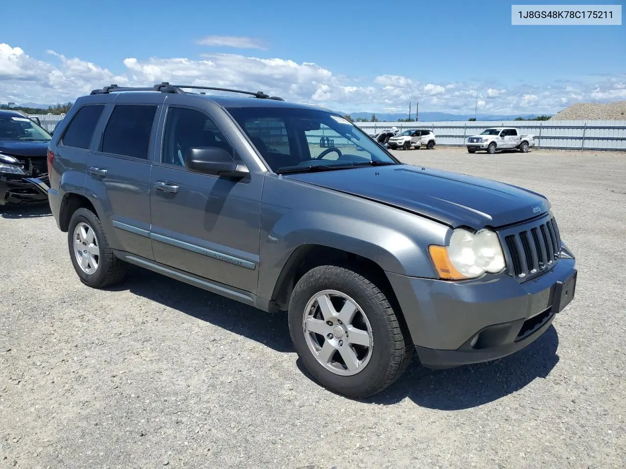 2008 Jeep Grand Cherokee Laredo VIN: 1J8GS48K78C175211 Lot: 56700985