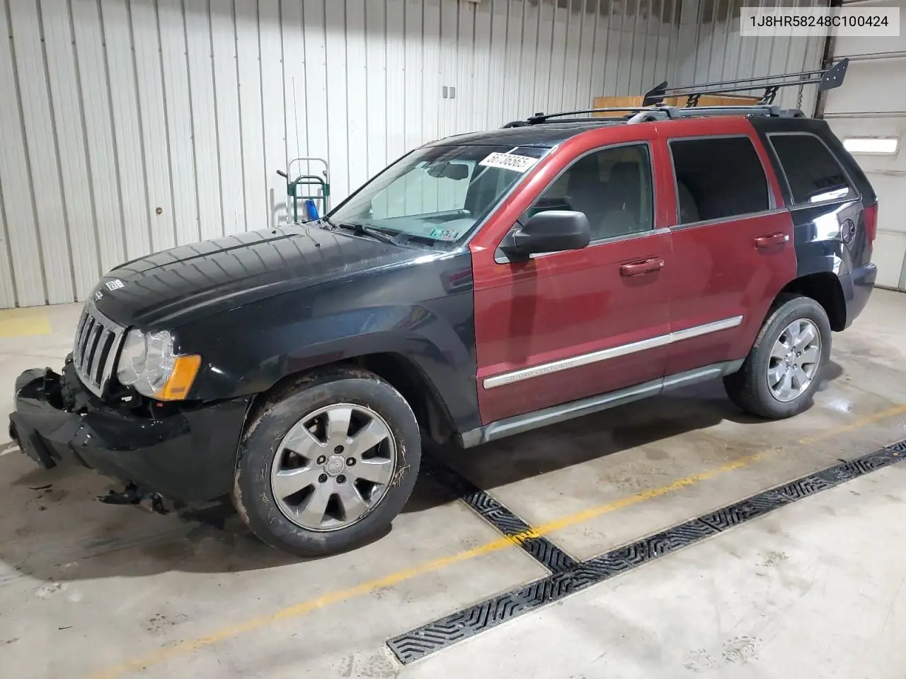 2008 Jeep Grand Cherokee Limited VIN: 1J8HR58248C100424 Lot: 56736565