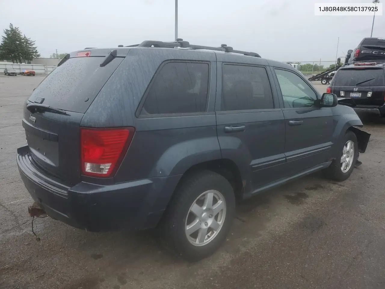 2008 Jeep Grand Cherokee Laredo VIN: 1J8GR48K58C137925 Lot: 56741385