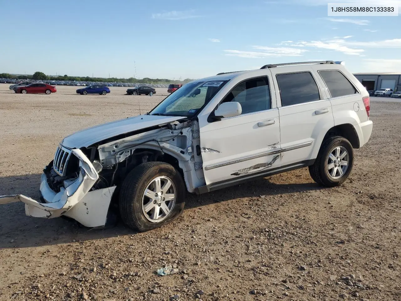 2008 Jeep Grand Cherokee Limited VIN: 1J8HS58M88C133383 Lot: 56889755